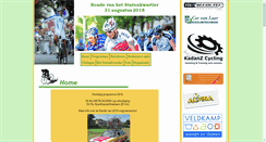 Desktop Screenshot of haagscriterium.nl